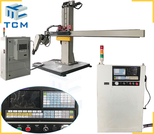 Steel dish end CNC polishing machine from Trancar manufacturer