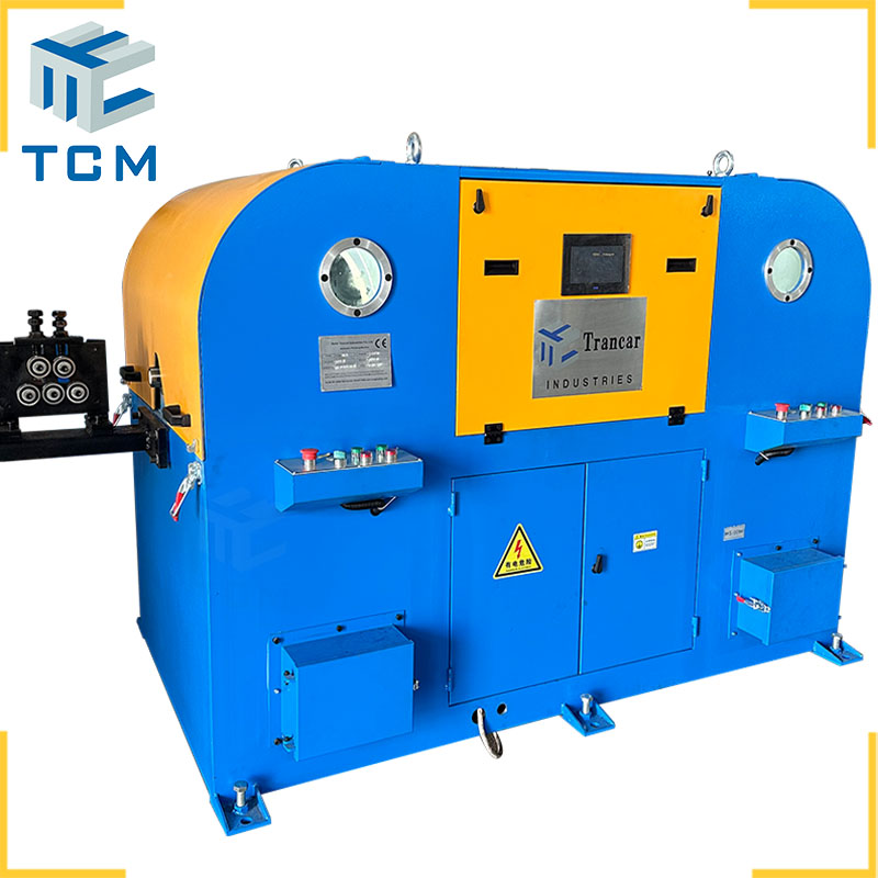 Wire descaling machine wire rod automatic rust removing machine