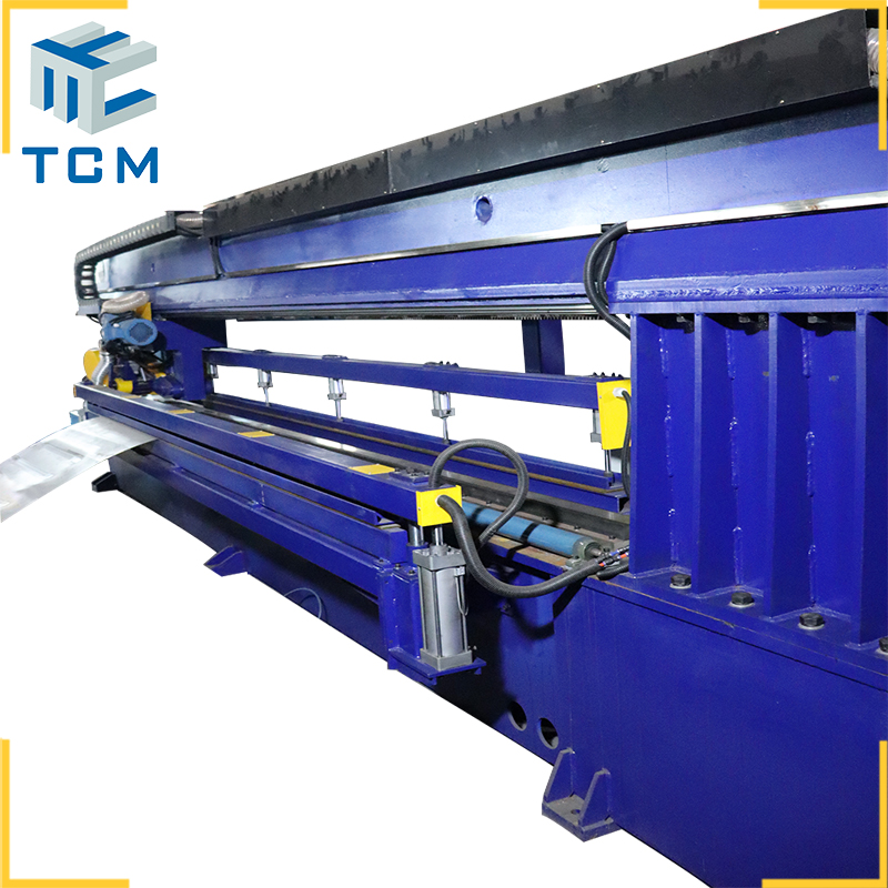 Steel sheet tank shell longitudinal welds planisher welding seam planishing machine