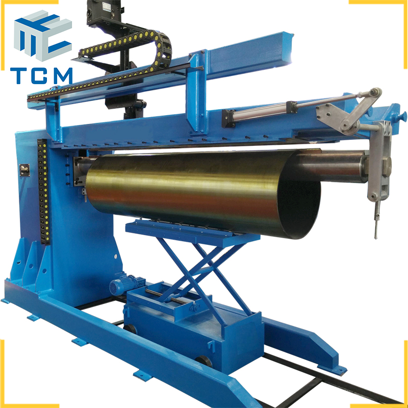 Steel tank cylinder shell Longitudinal Seam TIG Welding Machine