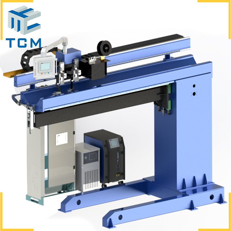 Steel tank cylinder shell Longitudinal Seam TIG Welding Machine